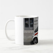 Smart Polizei Auto Kaffeetasse (Links)