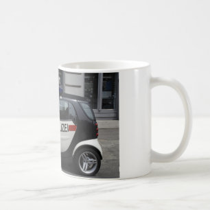 Smart Polizei Auto Kaffeetasse