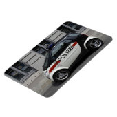 Smart Polizei Auto Magnet (Linke Seite)