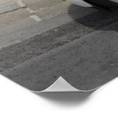 Smart Polizei Auto Poster (Ecke)