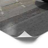 Smart Polizei Auto Poster (Ecke)