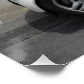 Smart Polizei Auto Poster (Ecke)