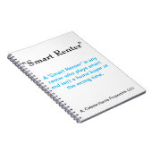 Smart Renter - Design 1 Notebook Notizblock (Rechte Seite)