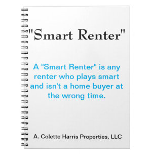 Smart Renter - Design 1 Notebook Notizblock