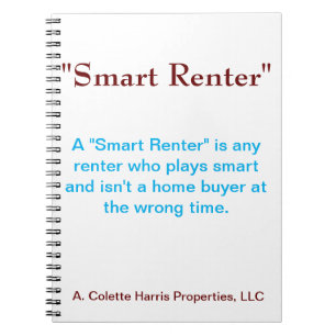 Smart Renter - Design 2 Notebook Notizblock