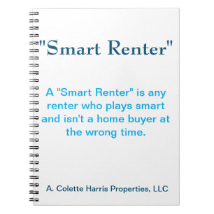 Smart Renter - Design 3 Notebook Notizblock