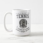 Smart Retro Tennis Sport Kaffeetasse (Links)