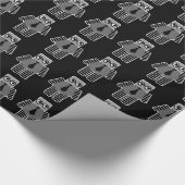 Smart Robot Geschenkpapier (Ecke)