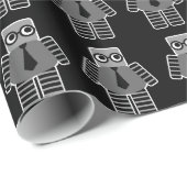 Smart Robot Geschenkpapier (Rolleneckpunkt)