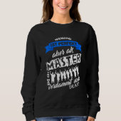 Smart Shoot Better Knowledge Right Athlete Student Sweatshirt (Vorderseite)