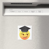 Smart Smug Abschluss Class of Emoji Gift Magnet (In Situ (Geschirrspüler))