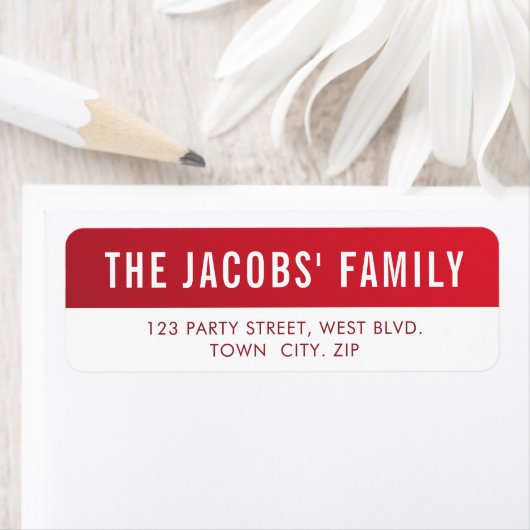 SMART-Stilvoll moderne Orange roten Bordeaux-Farbv (Insitu)