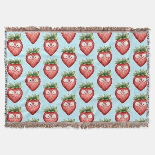 Smart Strawberry Decke (Vorderseite)
