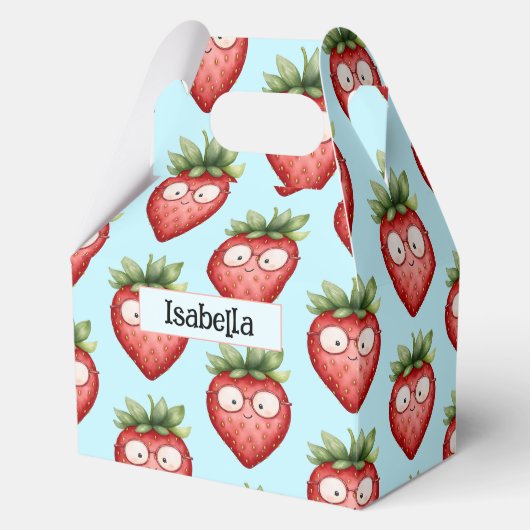 Smart Strawberry Geschenkschachtel (Vorderseite)