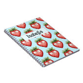 Smart Strawberry  Notizblock (Rechte Seite)