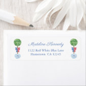 Smart US Flagge Bow Boxwood Rücksendeadresse (Insitu)