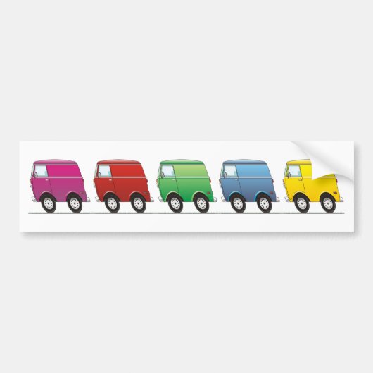 Smart Van Multiple Autoaufkleber (Vorne)
