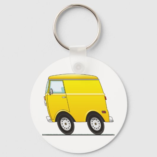 Smart Van Yellow Schlüsselanhänger (Vorderseite)