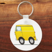 Smart Van Yellow Schlüsselanhänger (Vorderseite)