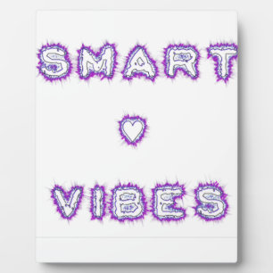 Smart Vibes Zitat Text Art Design Fotoplatte