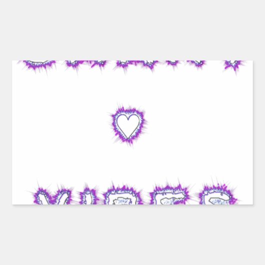 Smart Vibes Zitat Text Art Design Rechteckiger Aufkleber (Vorderseite)