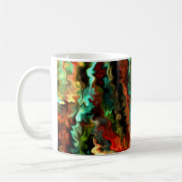 Smart Wavy Abstrakt Modern Art 45b.5 Kaffeetasse