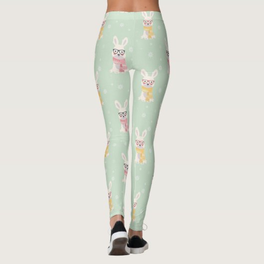 Smart Winter Bunny Leggings (Rückseite)