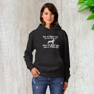 Smart Women Liebe Pitbuls Hoodie