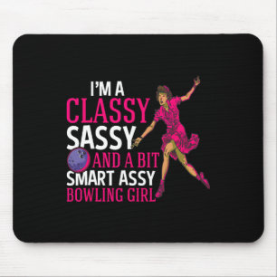 Smart Y Bowling Girl für Cly Bowler Bowling Women Mousepad