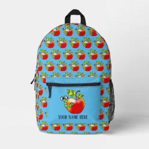 Smartappenbuchwurm (Name) Bedruckter Rucksack