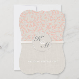 SmartElegance Coral Wedding Einladung