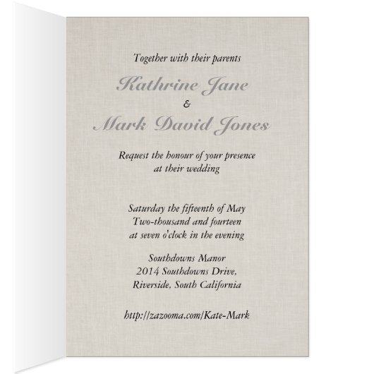 SmartElegance Gray Wedding Collection (Innen (Rechts))