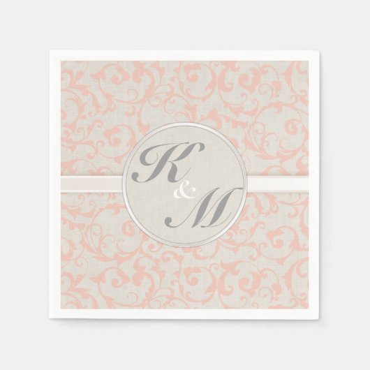 SmartElegance Koral Paper Nupkins Serviette (Vorderseite)
