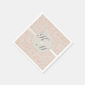 SmartElegance Koral Paper Nupkins Serviette (Ecke)