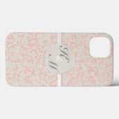 SmartElegance Leinen & Coral Case-Mate iPhone Hülle (Rückseite (Horizontal))