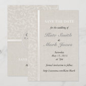 SmartElegance Natural Wedding Collection Save The Date (Vorne/Hinten)