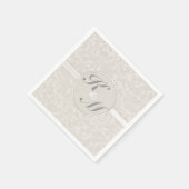 SmartElegance Natural Wedding Collection Serviette (Ecke)