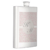 SmartElegance Rosa Wedding Collection Flachmann (Rechts)