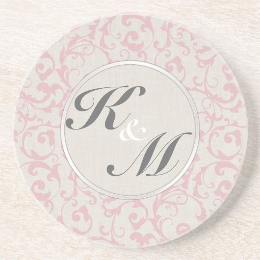 SmartElegance Rosa Wedding Collection Untersetzer (Vorne)