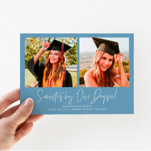 Smarter By One Degree Denim Blau Grad Multi Foto Ankündigung