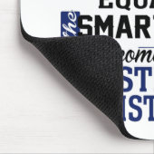 Smartest Men werden zum Systemadministrator Mousepad (Ecke)