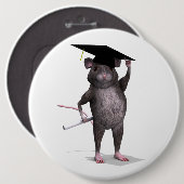 Smartest Rat in der Stadt Button (Vorne & Hinten)
