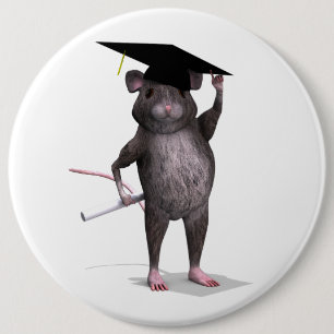 Smartest Rat in der Stadt Button