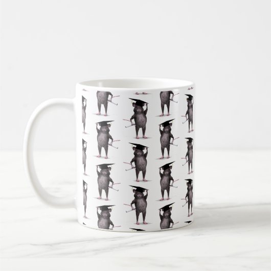 Smartest Rat in der Stadt Kaffeetasse (Links)