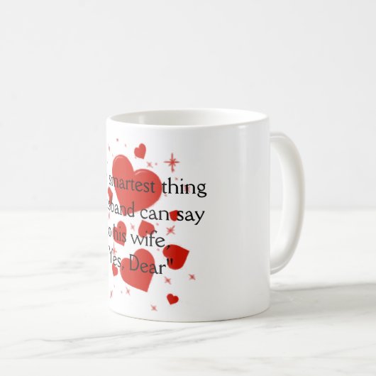 Smartest-Sache-Tasse Kaffeetasse (VorderseiteRechts)