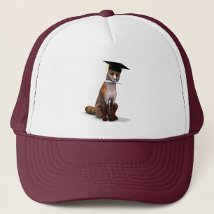 Smartestes Fox in der Stadt Truckerkappe