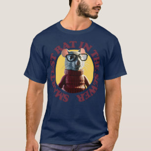 Smartestes Rattenrohr im Abwasser T-Shirt