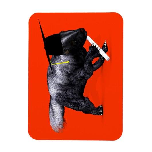 Smartestes Skunk von Campus Magnet (Vertikal)