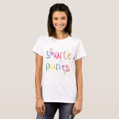 Smartie keucht Spaßglückwünsche T-Shirt (Vorne ganz)