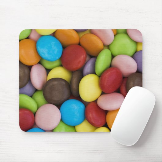 Smartieshintergrund-Mäusematte Mousepad (Mit Mouse)